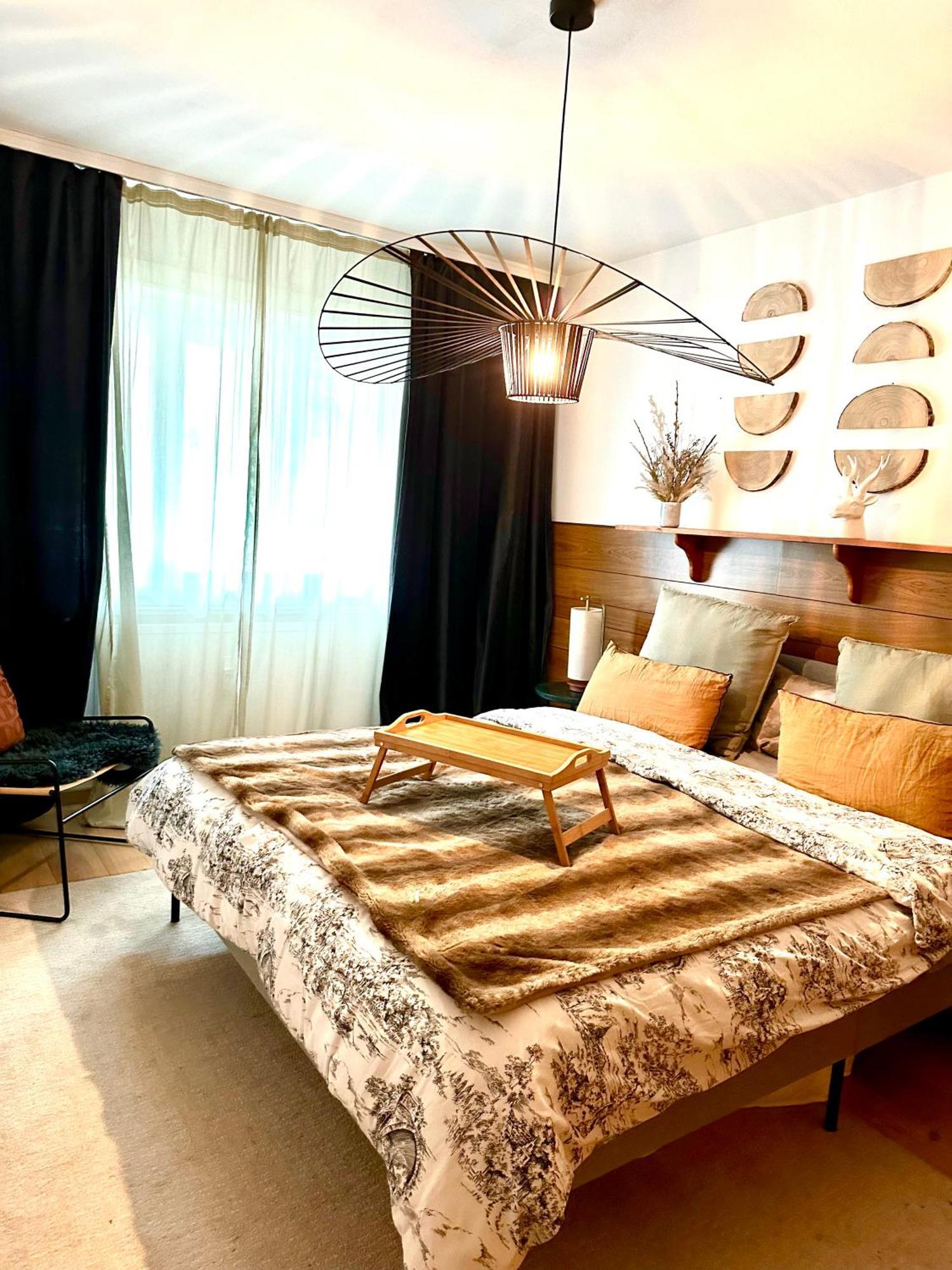 Window On Crans Montana, Appartement Avec Vue Sur Les Alpes 외부 사진
