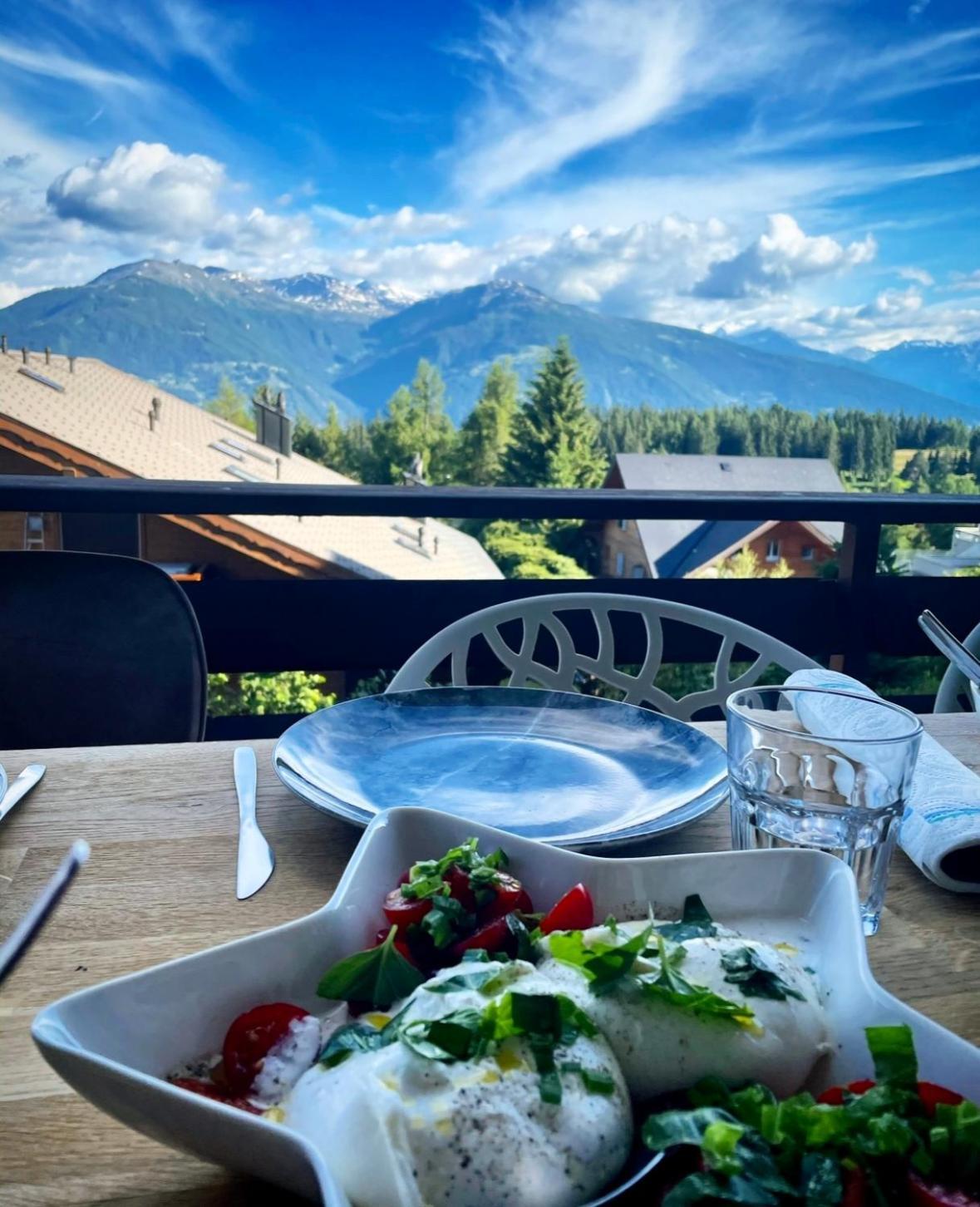 Window On Crans Montana, Appartement Avec Vue Sur Les Alpes 외부 사진